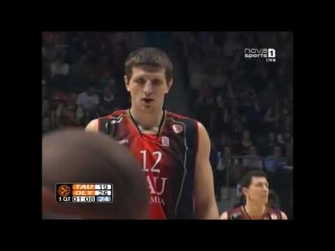 EUROLEAGUE: 2008-09 Top 16 stage - TAU Baskonia Vitoria vs Olympiacos