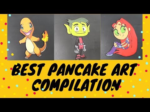 Best Pancake Art Compilation👍Your Favourite Cartoon Characters