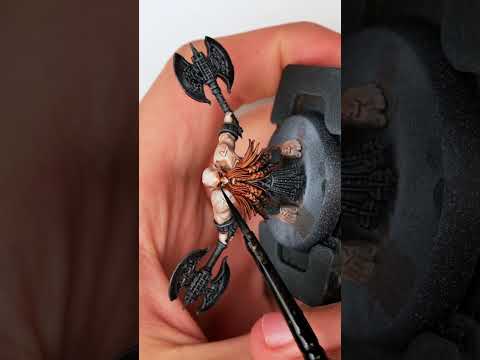 I Fixed Weird Fyreslayers For Games Workshop ⛏  #paintwarhammer #warhammer #ageofsigmar