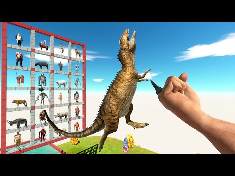 Epic Punch Hit The Target With Units - Animal Revolt Battle Simulator