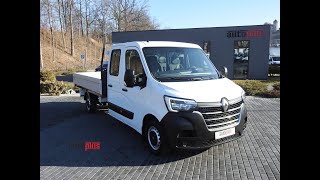 Renault MASTER SKRZYNIA PODWÓJNA KABINA DOKA 7 MIEJSC TEMPOMAT NAWIGACJ flatbed truck < 3.5t for sale - Image 4 | Autoline GB Renault MASTER SKRZYNIA PODWÓJNA KABINA DOKA 7 MIEJSC TEMPOMAT NAWIGACJ flatbed truck < 3.5t | Image 4 - Autoline