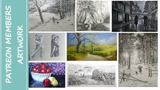 Beautiful Drawings And Paintings By My Friends On Patreon. Enjoy!