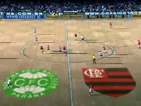 Coritiba 5x0 Flamengo - Brasileiro 2009 - Melhores momentos e gols