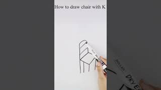 🪑 Chair Drawing | Easy Step by Step Sketch for Beginners