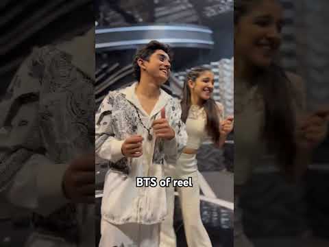 BTS of reel. super dancer chapter 4 #sanchitstyle #superdancer #arshiyasharma #reels #youtubeshorts