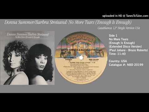 Donna Summer & Barbra Streisand - No More Tears (Enough Is Enough) (12''  Disco Version)
