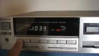 Video thumbnail for Hitachi HTA-3000 AM/FM Stereo Receiver by Jaime Estevez