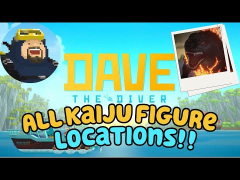 Dave The Diver-All Kaiju Figure Locations