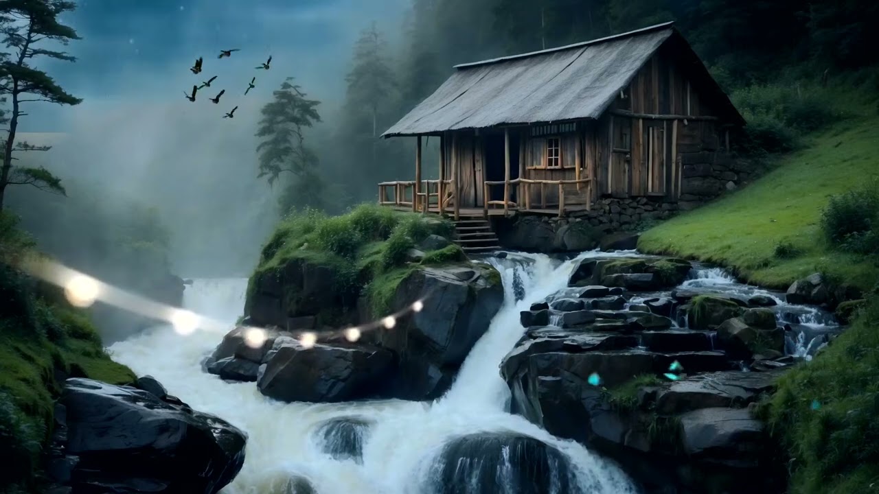 🧘‍♂️ Calm Your Mind: Relaxing Music with Gentle Water Sounds for a Perfect Night’s Sleep 🌙