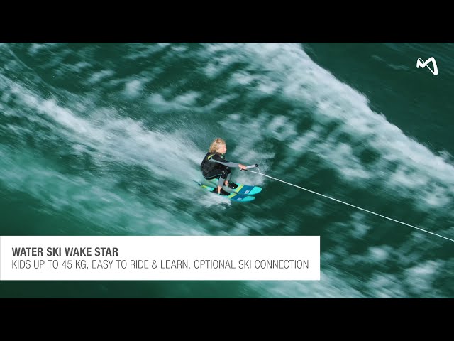 Video teaser for Mesle Water Ski Wake Star for Kids | Learning Water skiing behind the boat | Product Overview