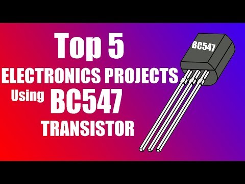 Top 5 ELECTRONICS PROJECTS Using BC547 TRANSISTOR Video