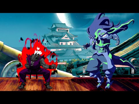 SHIN ONI AKUMA vs SUSANO'O (BlazBlue) - Must See Amazing ULTIMATE Fights!