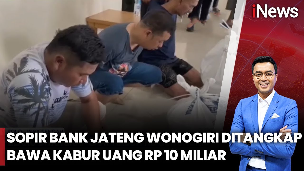 Segini Sisa Uang Sopir Bank yang Kabur Bawa Rp 10 M | iNews Malam (9/9)