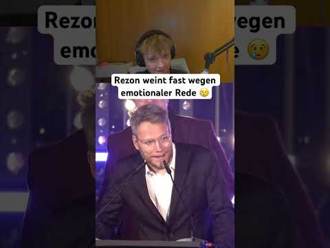 Rezon Weint fast wegen emotionaler Rede 😱#rezon #shorts #fortnite