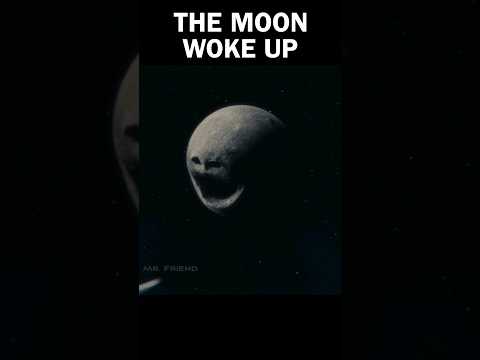 The Moon is alive (goodbye Earth) #moonwakesup #astrophobia #horror #space