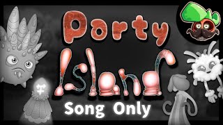 Cover art for Party Island was played by Light island