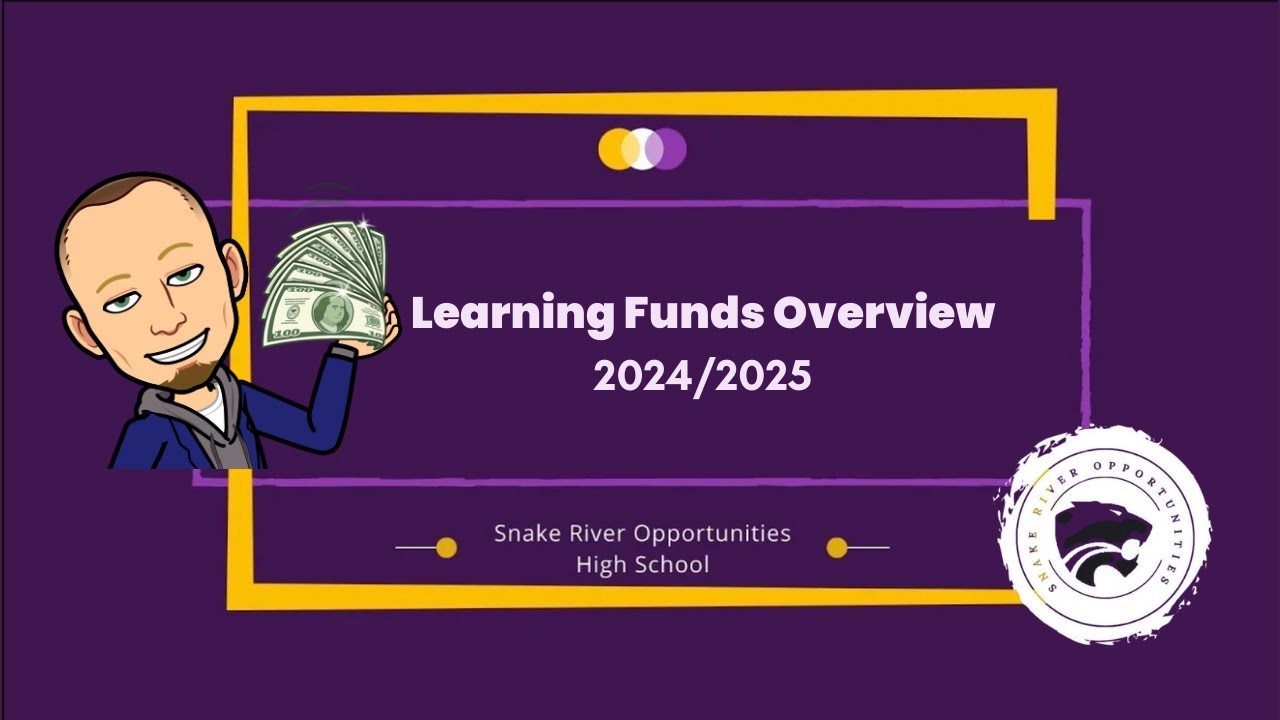 SROHS Learning Funds Overview 2024/2025