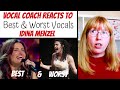 Musical Theatre Coach Reacts to Best & Worst Vocals Idina Menzel