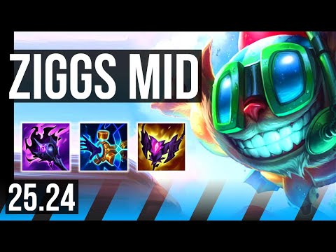 ZIGGS vs IRELIA (MID) | Good KDA: 9/1/19 | EUW Master | 25.24