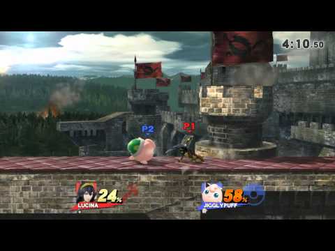 Lucina VS Jigglypuff - Early pop!