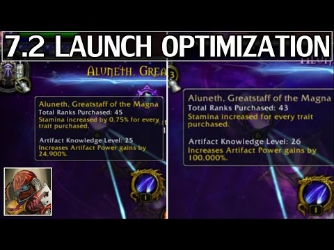 7.2 Launch Day Optimization & Prep - WoW Legion
