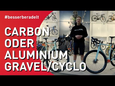 Gravel Bike mit Carbon oder Aluminium Rahmen? Rahmenmaterial Check für Gravel & Cyclocross Bikes
