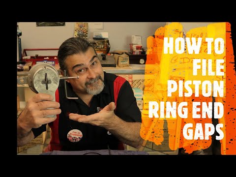 HOW TO FILE PISTON END GAPS