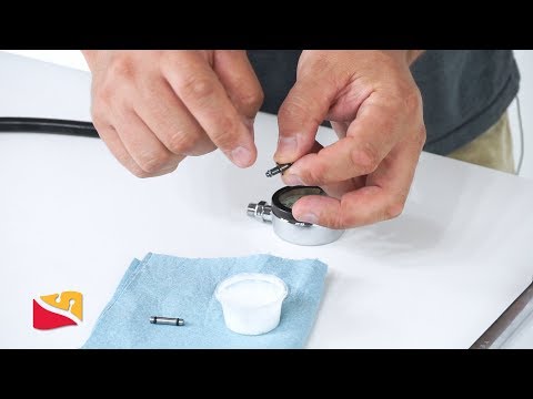 Scuba Diving: Changing the Air Spool on a SPG by Dive Rite