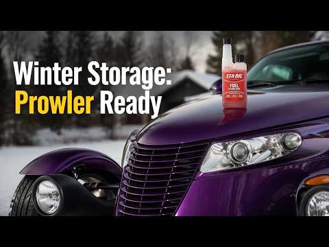 Using STA-BIL Fuel Stabilizer To Store My Plymouth Prowler For The Winter