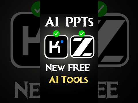 TWO Best FREE AI PPT Generators