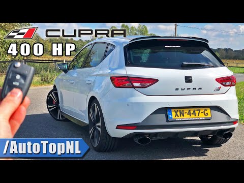 Thumbnail for 400HP Seat Leon Cupra REVIEW on AUTOBAHN [NO SPEED LIMIT] by AutoTopNL by SEAT Cupra