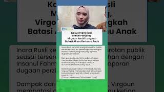 Kasus Inara Rusli Makin Panjang, Virgoun Ambil Langkah Batasi Akses Bertemu Anak