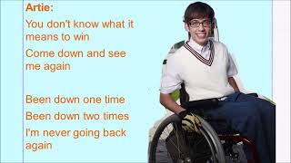 Never Going Back Again Glee Lyrics