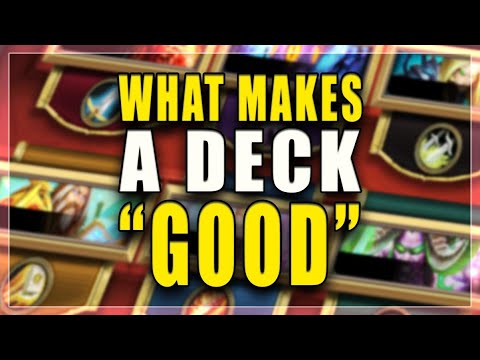 Your Quest for the "Best Deck" is all wrong