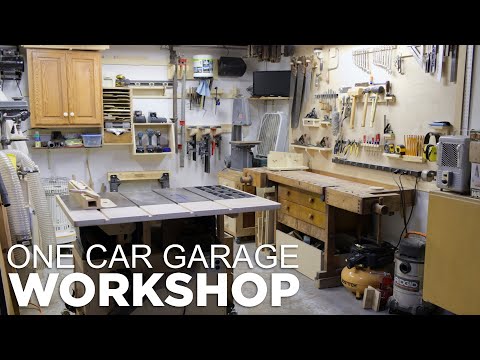 One Car Garage Workshop...That Still Fits a Car in the Garage