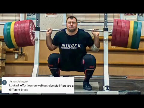 Olympic Weightlifters Are A Different Breed...