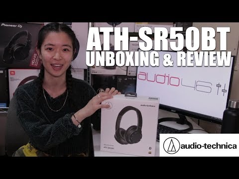 New Audio-Technica SR50BT w Bluetooth and Noise Cancelling - Unboxing & Review