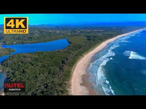Beaches of TWEED COAST in 4K