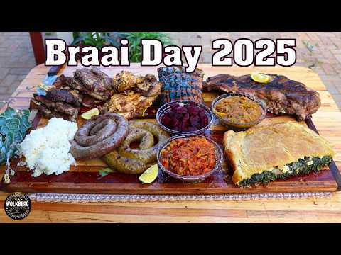 2025 South African Heritage "Braai" day | Ultimate Braai platter | Braai Recipes | Open fire cooking