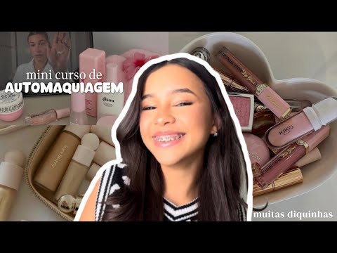 Mini curso de automaquiagem! Já pega o seu caderno e anota as diquinhas🎀
