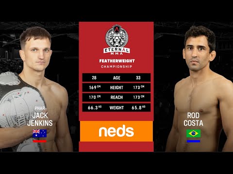 ETERNAL MMA 64: JACK JENKINS VS ROD COSTA | FULL FIGHT