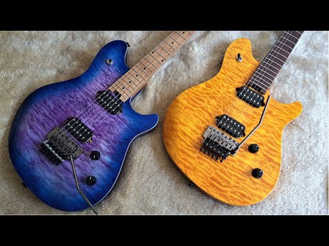 EVH Wolfgang WG Standard Quilted Top w/Baked Maple Neck - Chlorine Burst image 8