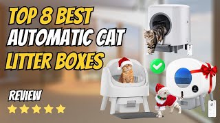 Top 8 Best Automatic Cat Litter Boxes 2026 |  Self-Cleaning 