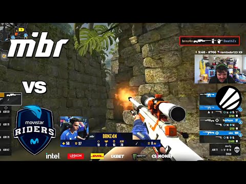 MIBR vs Movistar Riders - IEM Cologne 2022 - HIGHLIGHTS - CSGO | GAULES