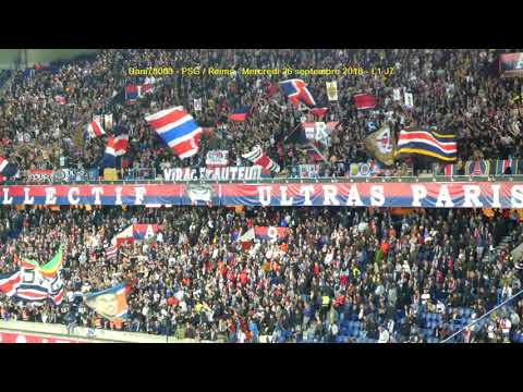 PSG / Reims 26.09.2018 : 4-1 (L1 J7) 4/4 : Ambiance en virage Auteuil