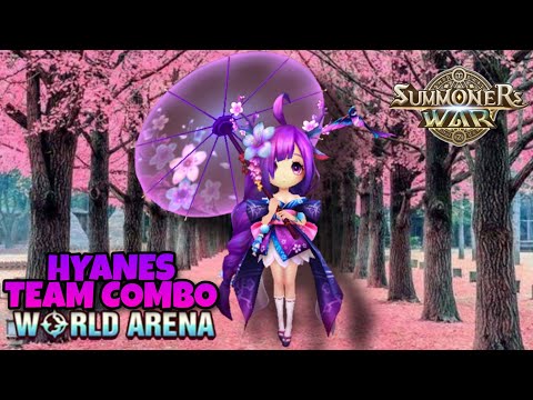 Hyanes Team Combo in World Arena - Summoners War