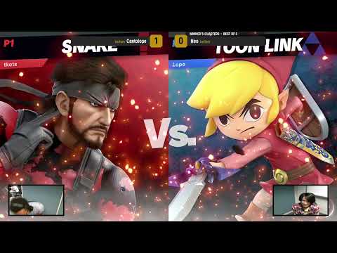 Throwdown Thursday 159 - Winners Quarters - AOC | Cantolope (Toon Link) vs. Neo (Snake)