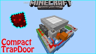 Mcpe: 3x3 Trapdoor (Super compact)