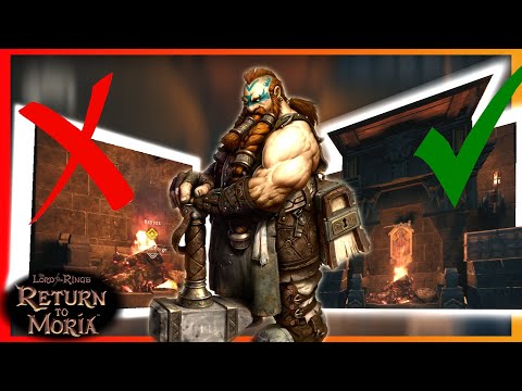 Building Tips EVERY Dwarf NEEDS to know - Return to Moria