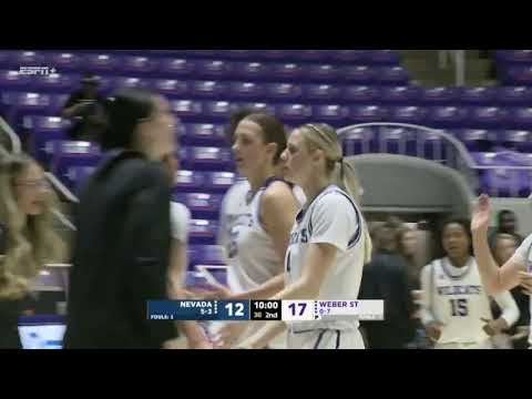 Weber State women's basketball beats Nevada - 12-06-23